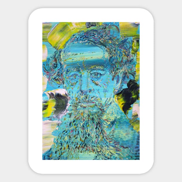 CHARLES DICKENS - oil portrait Sticker by lautir